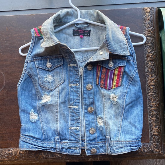 NEW LOOK (uk brand) denim vest - Picture 1 of 5